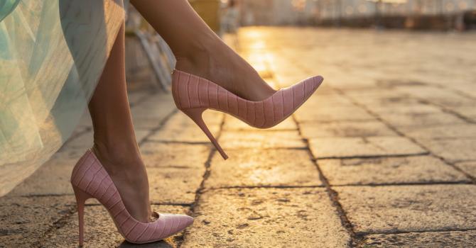 The stiletto: the ideal height for heeled shoes
